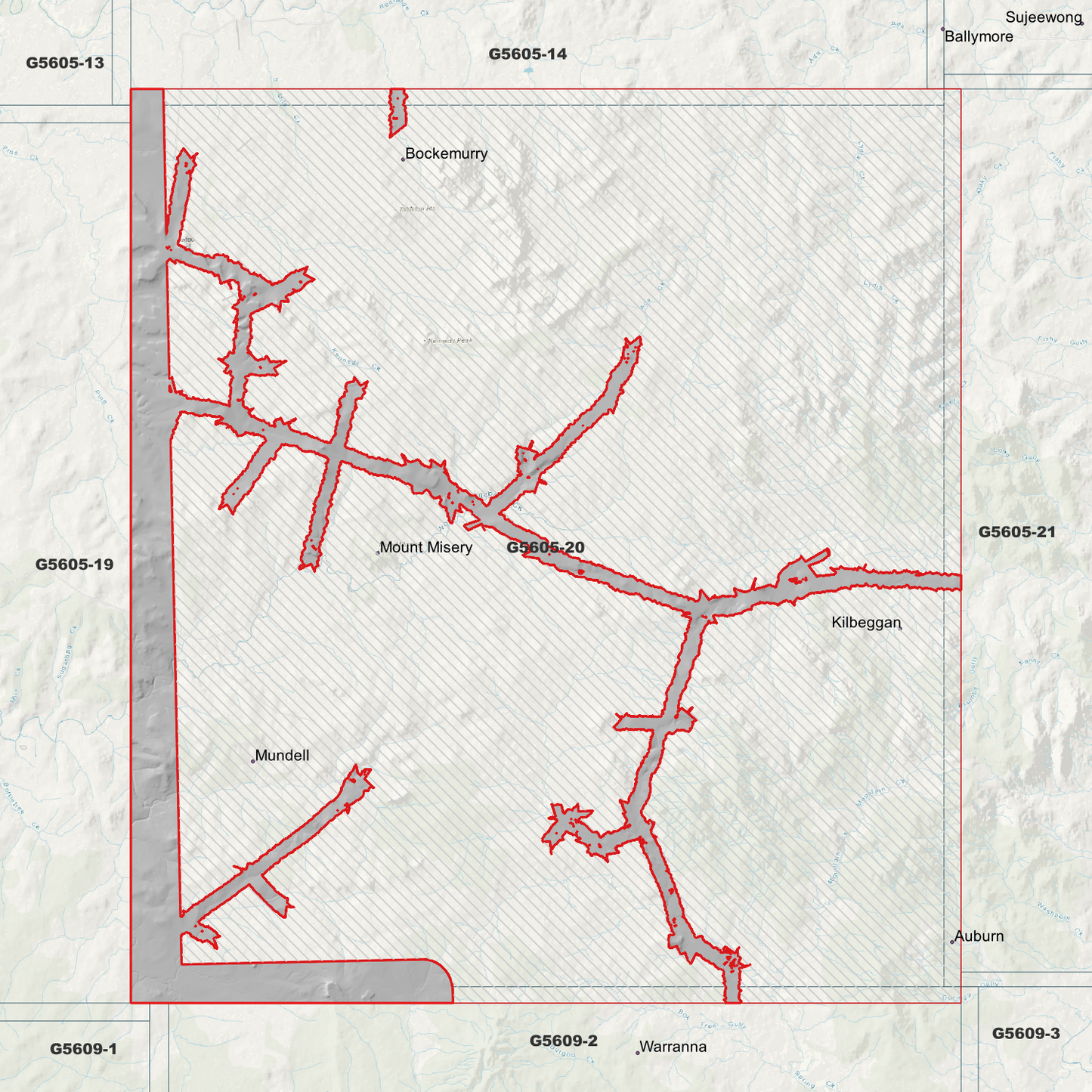 Mount Misery 1m Digital Elevation Model (G5605-20)