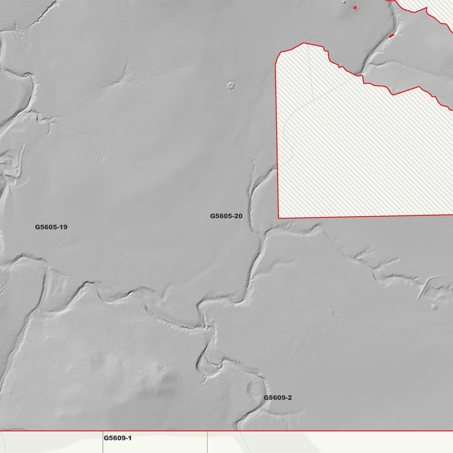 Mount Misery 1m Digital Elevation Model (G5605-20)
