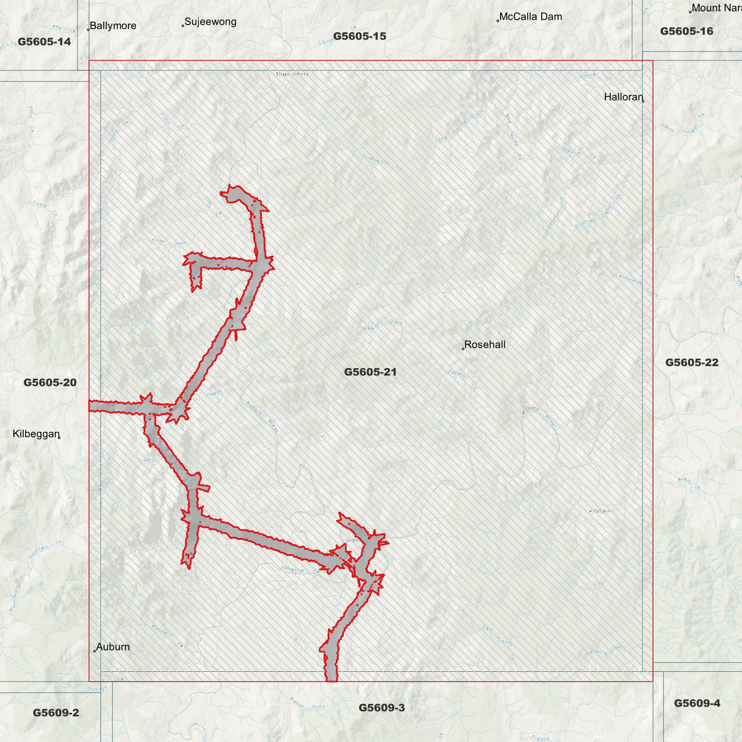Auburn 1m Digital Elevation Model (G5605-21)
