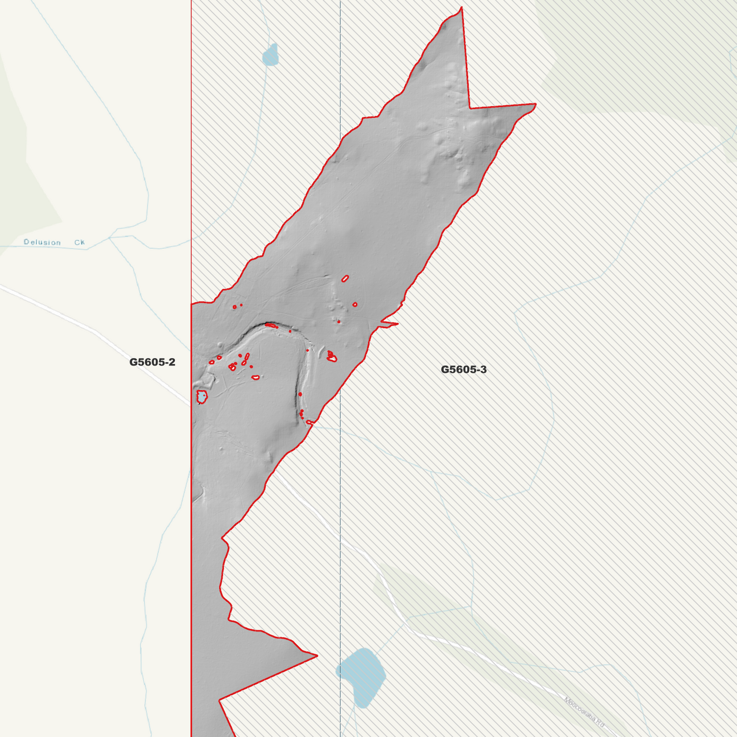 Mount Runsome 1m Digital Elevation Model (G5605-3)