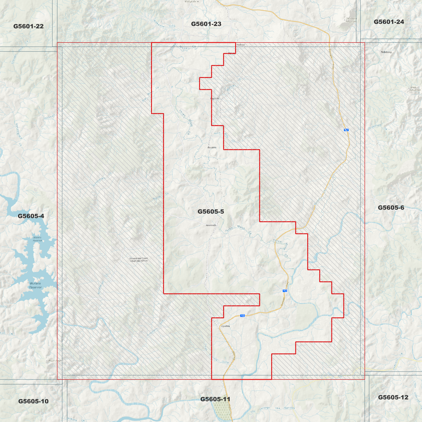 Abercom 1m Digital Elevation Model (G5605-5)