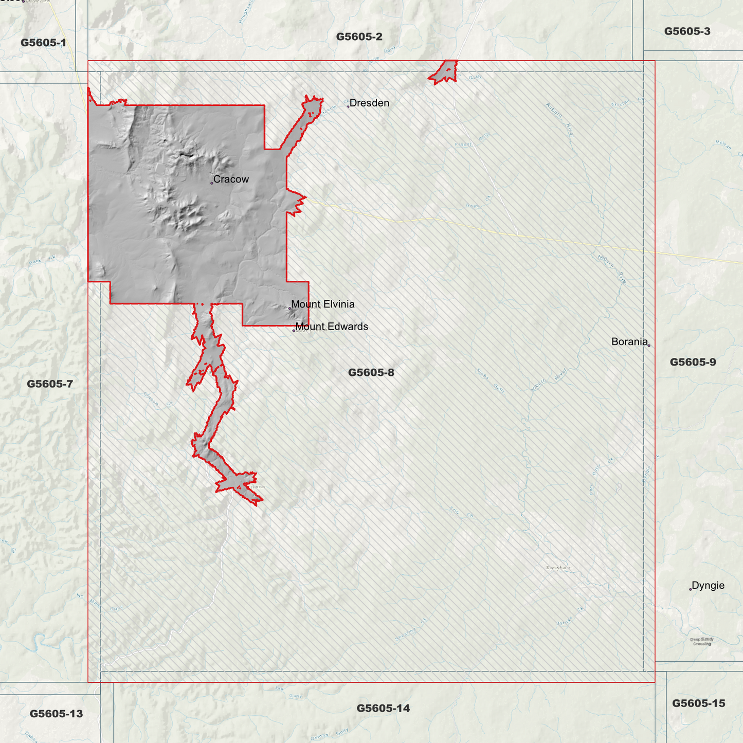Cracow 1m Digital Elevation Model (G5605-8)