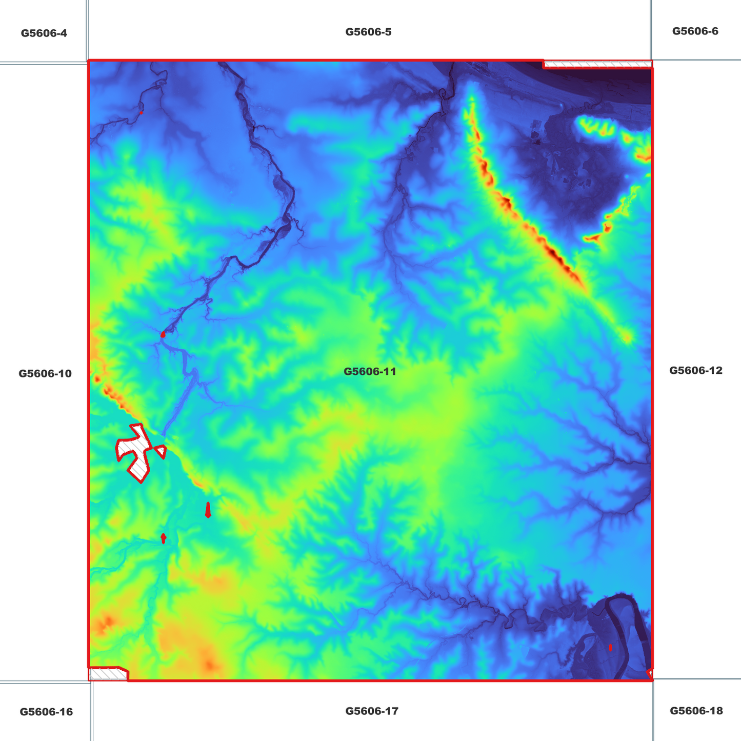 Torbanlea 1m Digital Elevation Model (G5606-11)