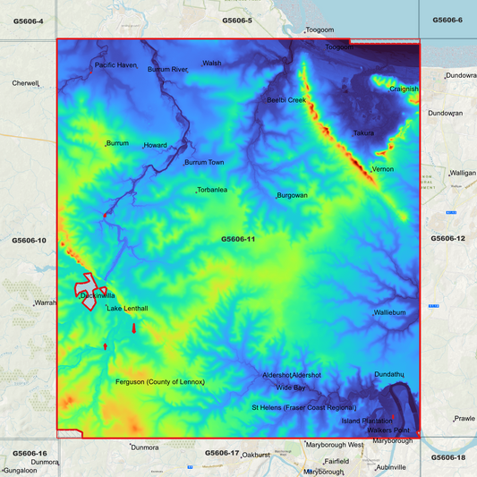 Torbanlea 1m Digital Elevation Model (G5606-11)