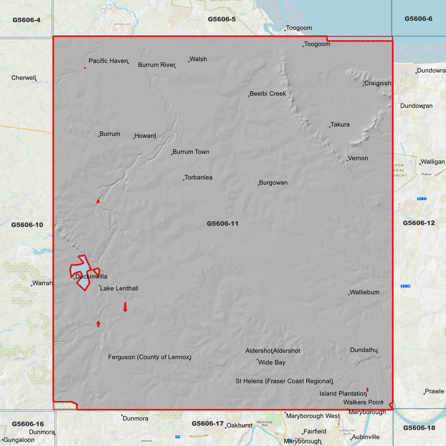 Torbanlea 1m Digital Elevation Model (G5606-11)