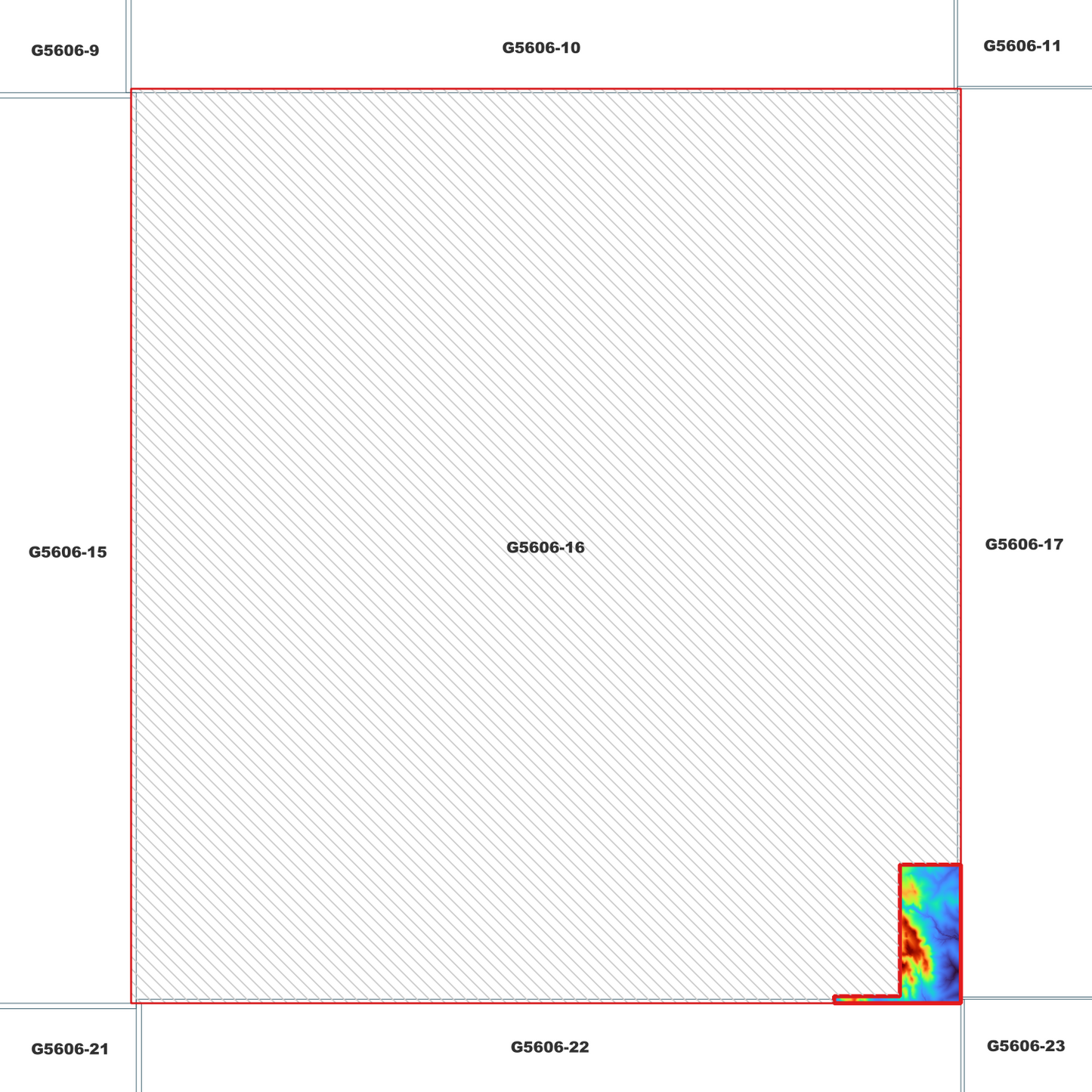 Woocoo 1m Digital Elevation Model (G5606-16)