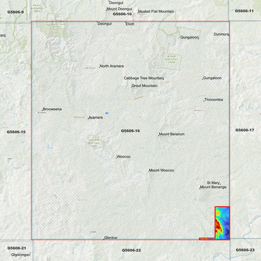 Woocoo 1m Digital Elevation Model (G5606-16)