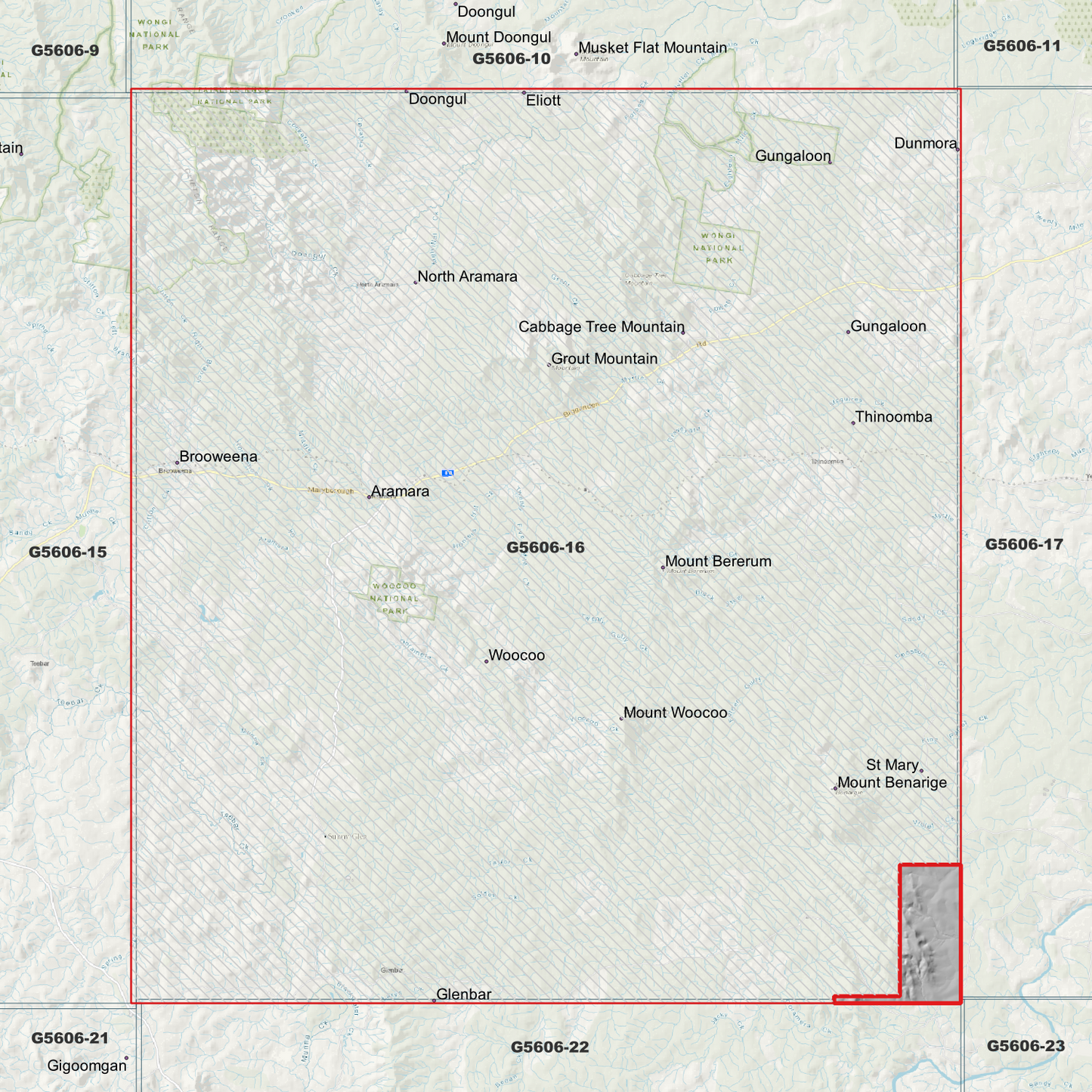 Woocoo 1m Digital Elevation Model (G5606-16)
