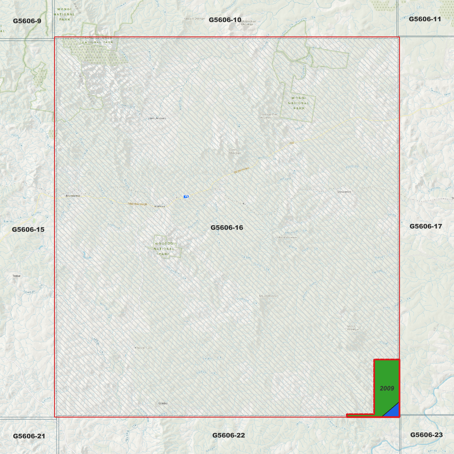 Woocoo 1m Digital Elevation Model (G5606-16)