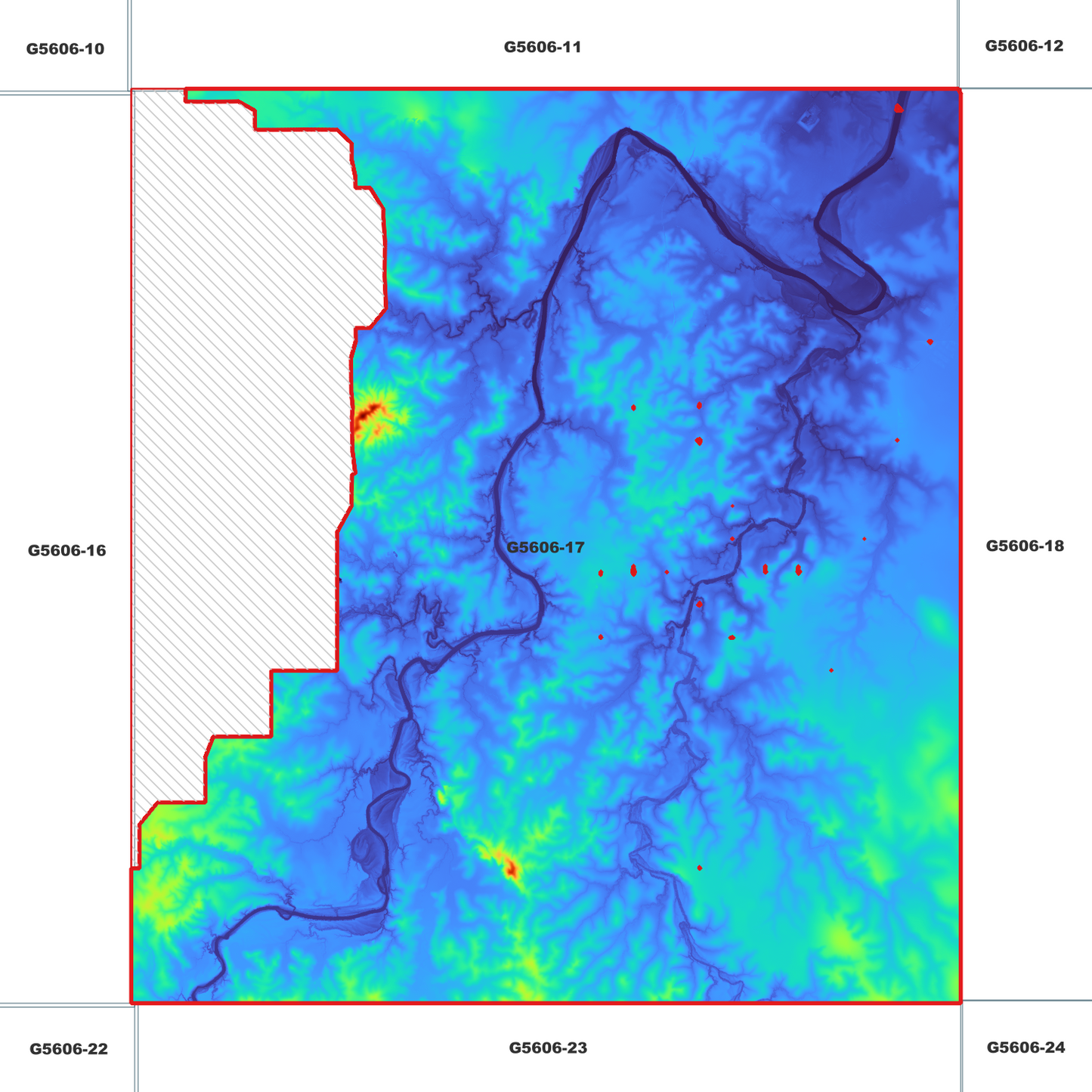 Maryborough 1m Digital Elevation Model (G5606-17)