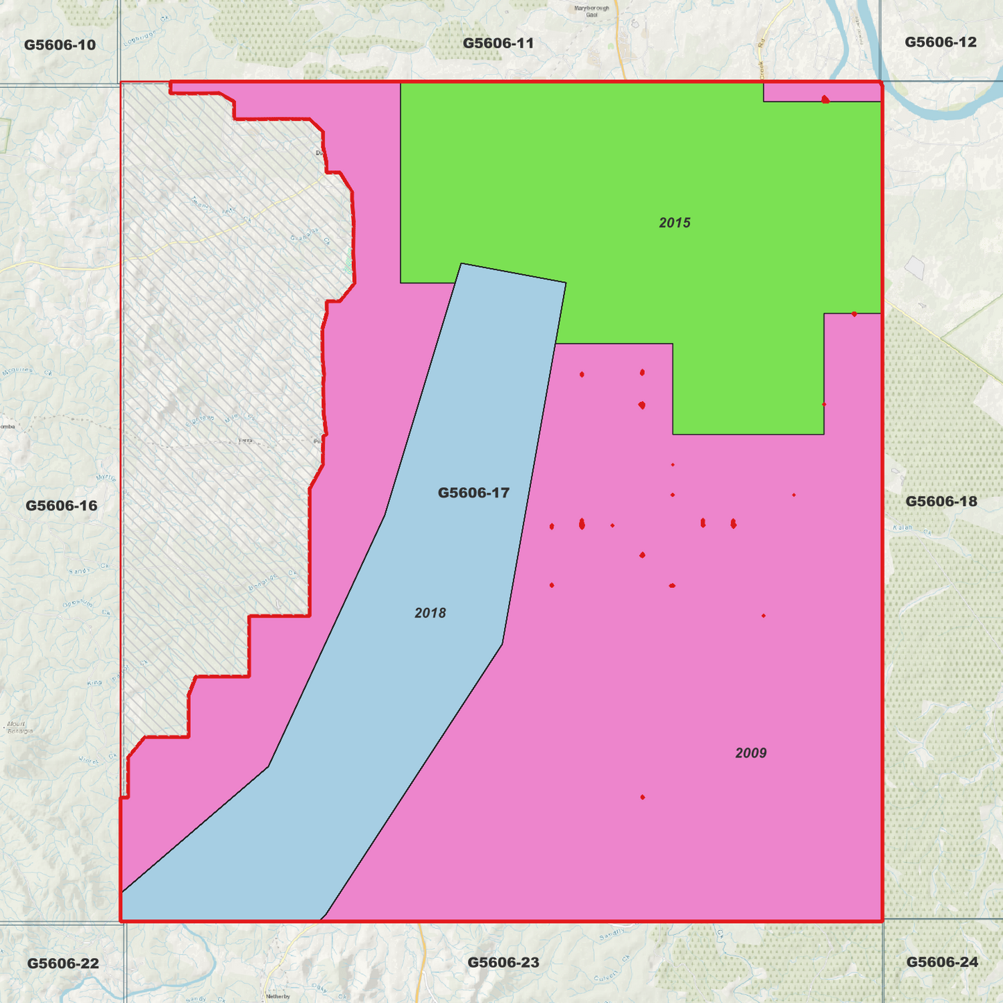 Maryborough 1m Digital Elevation Model (G5606-17)