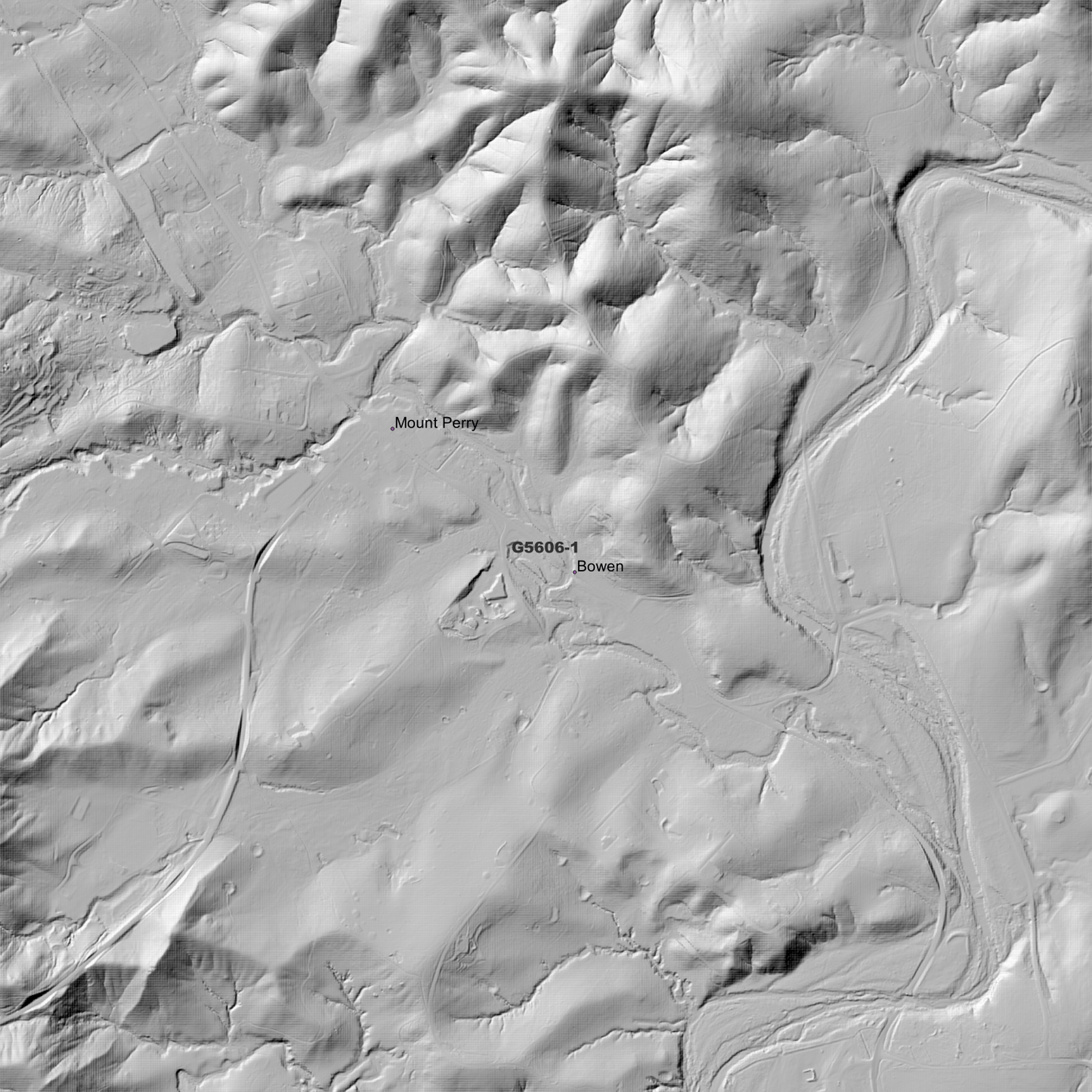 Wonbah 1m Digital Elevation Model (G5606-1)