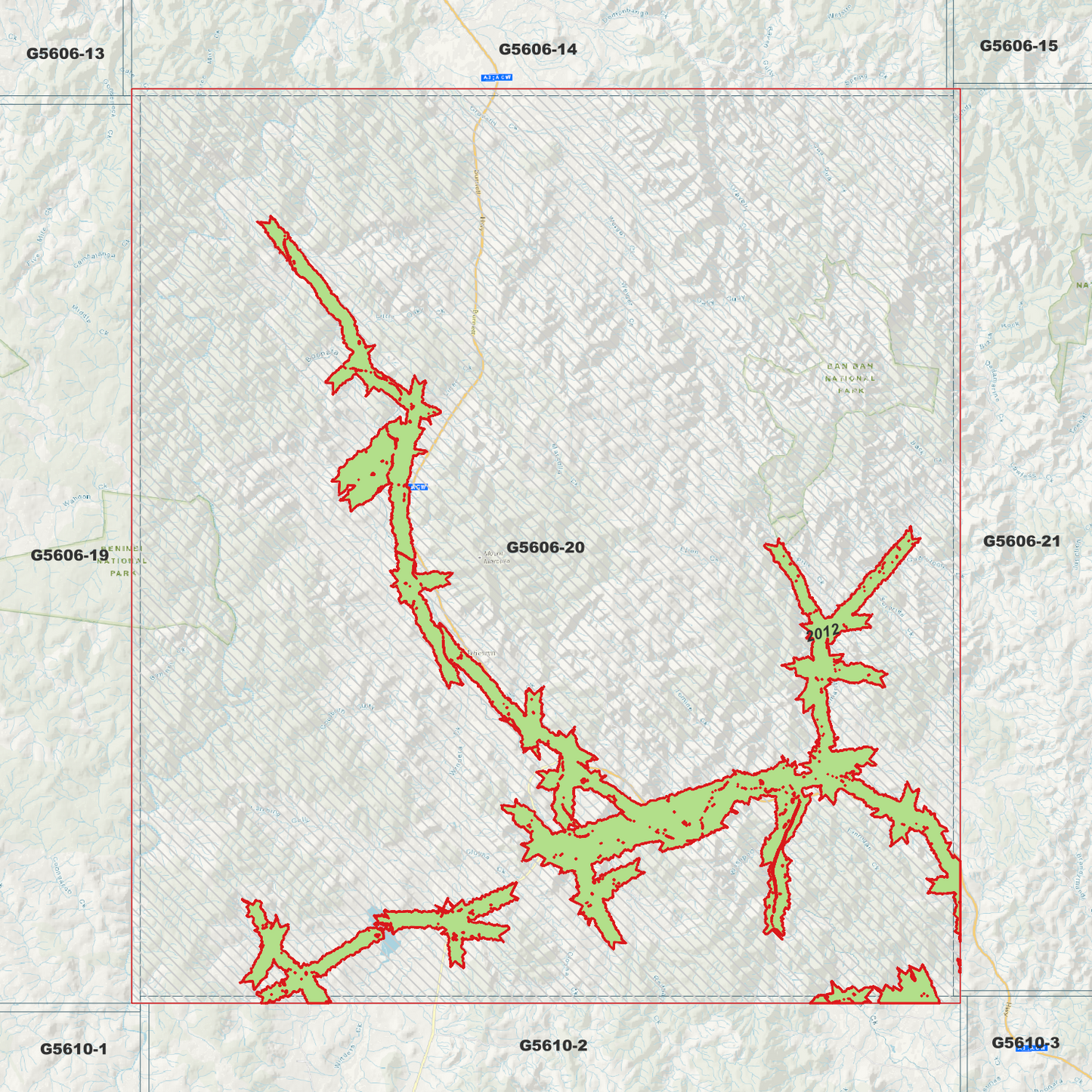 Ban Ban 1m Digital Elevation Model (G5606-20)