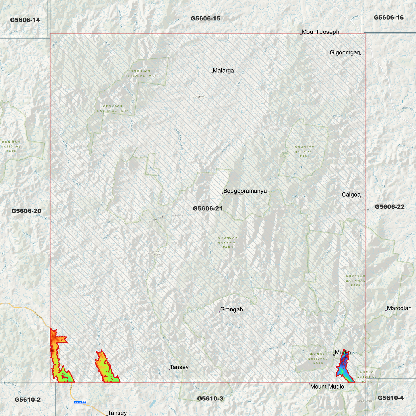 Grongah 1m Digital Elevation Model (G5606-21)