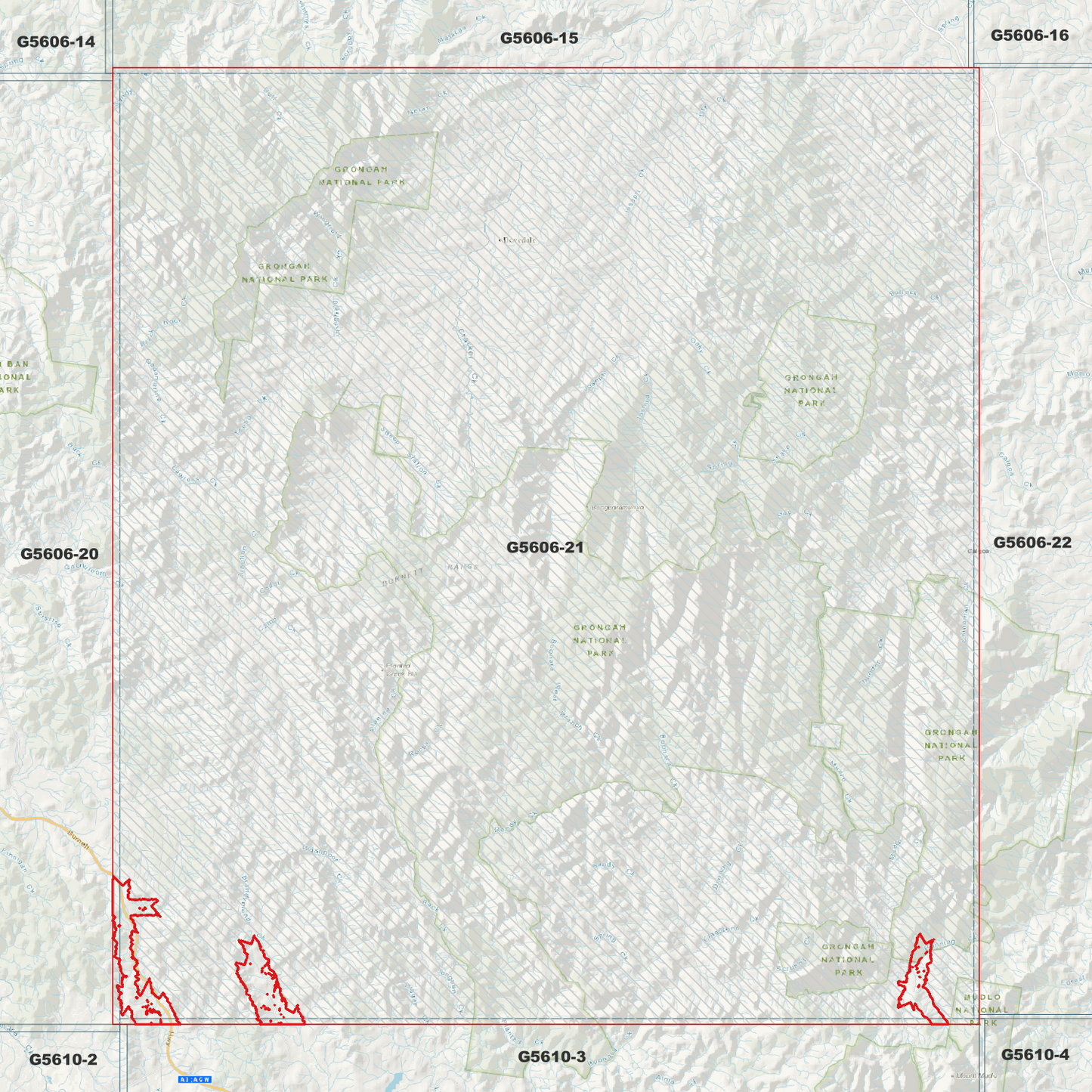 Grongah 1m Digital Elevation Model (G5606-21)