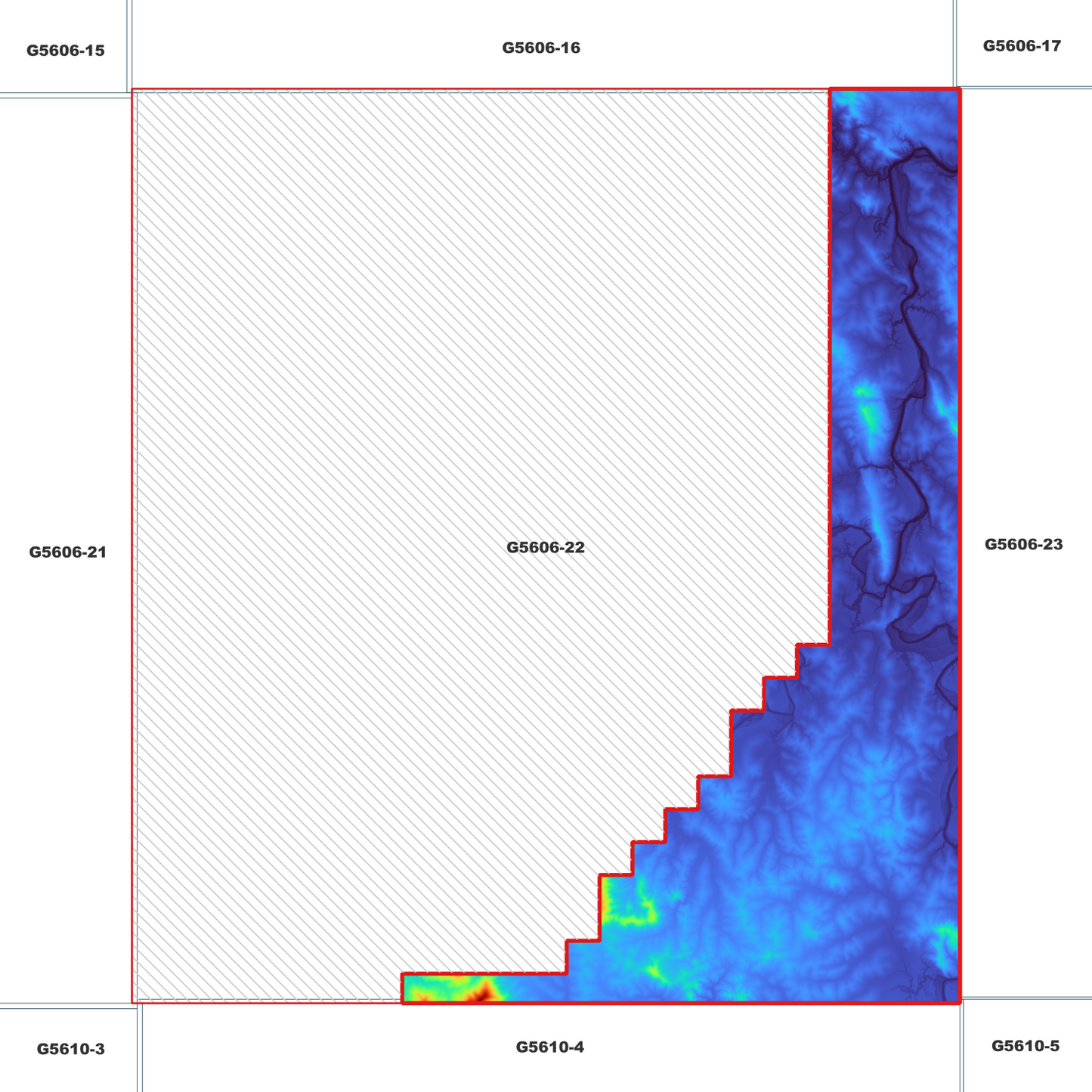 Glenbar 1m Digital Elevation Model (G5606-22)