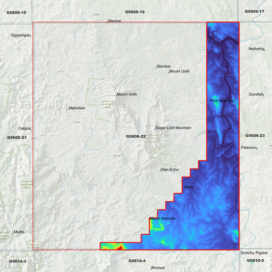 Glenbar 1m Digital Elevation Model (G5606-22)
