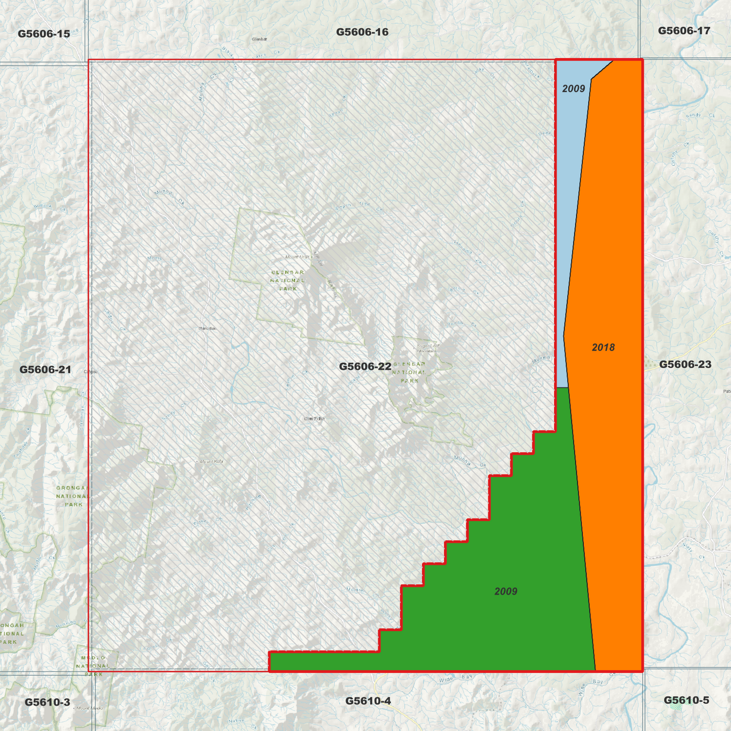 Glenbar 1m Digital Elevation Model (G5606-22)