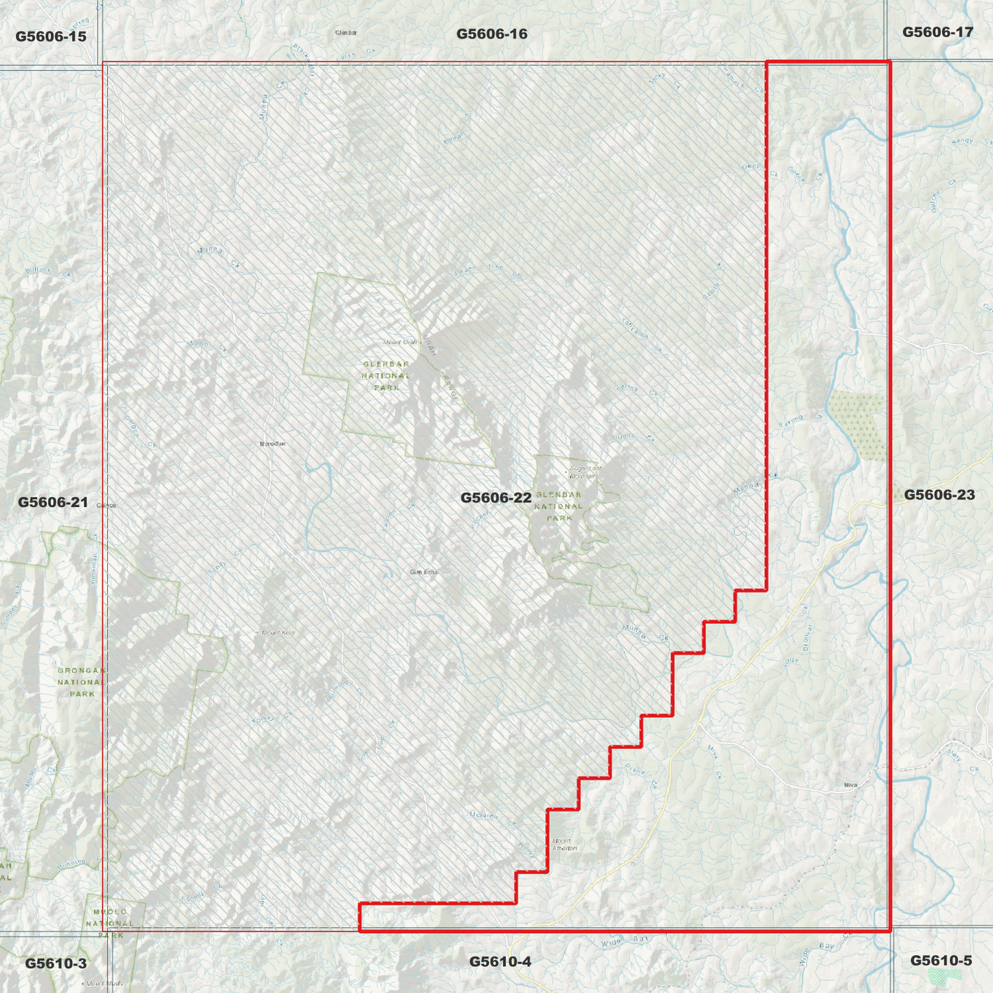 Glenbar 1m Digital Elevation Model (G5606-22)