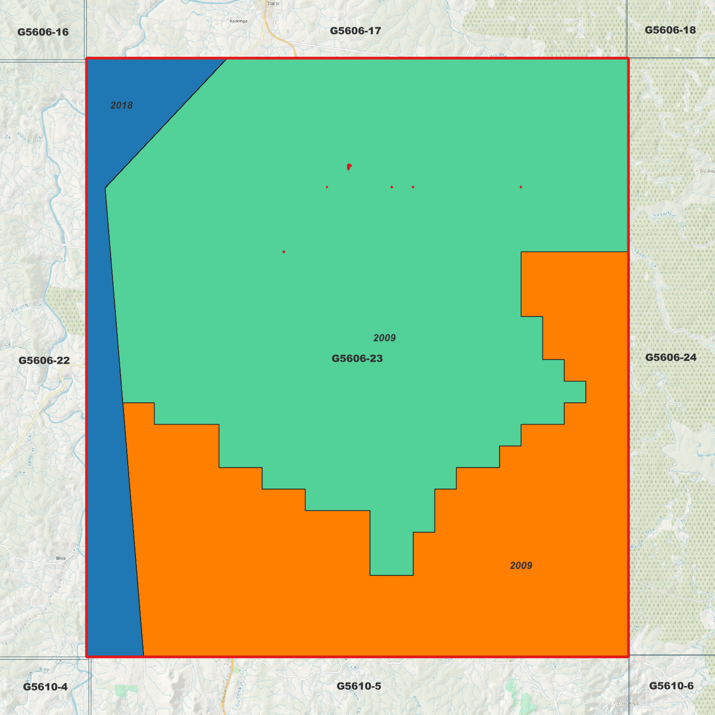 Bauple 1m Digital Elevation Model (G5606-23)