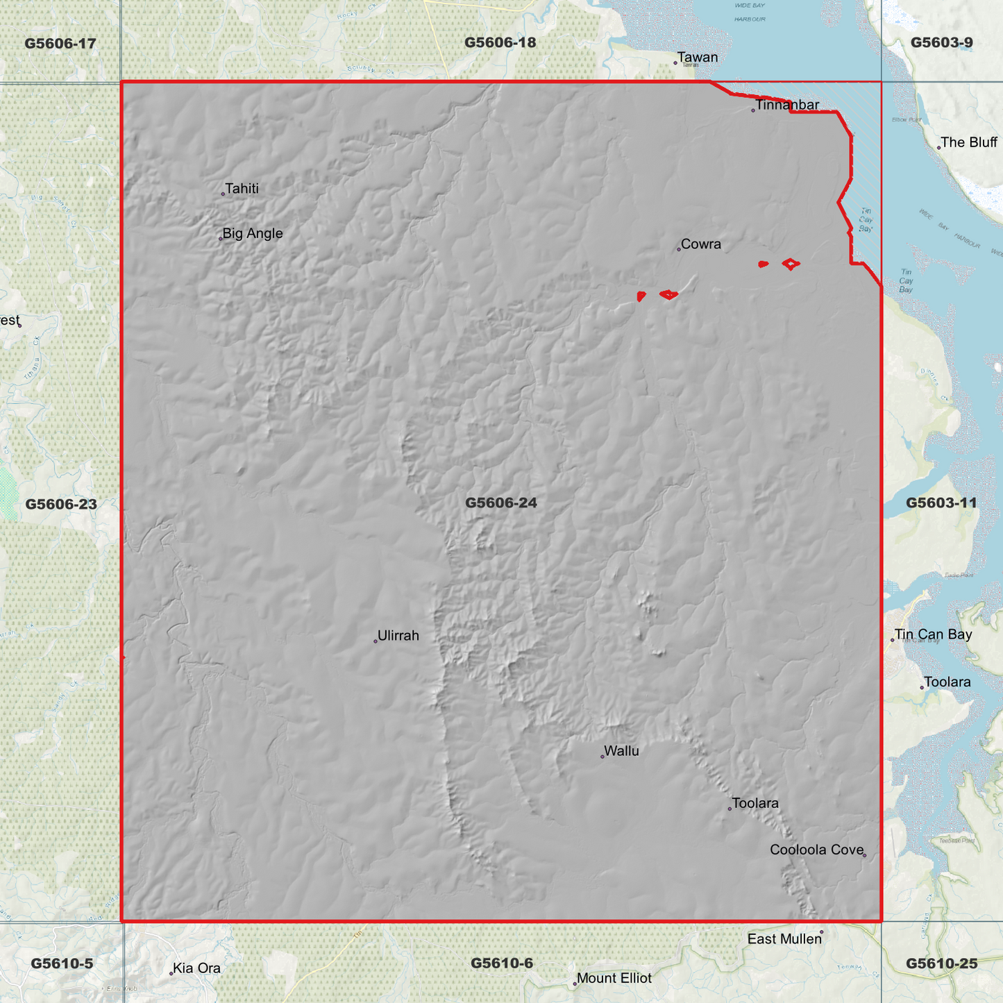 Tinnanbar 1m Digital Elevation Model (G5606-24)