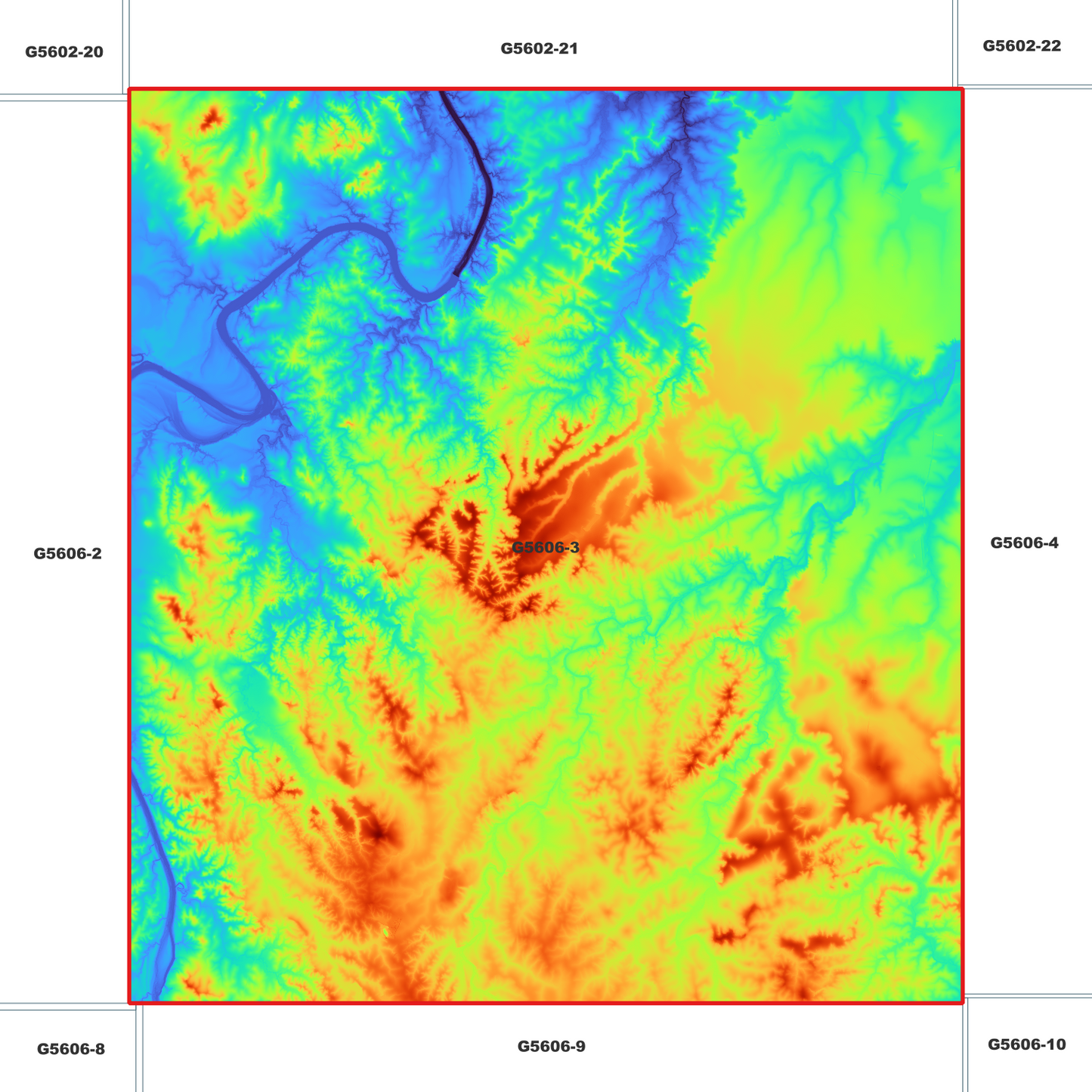 Promisedland 1m Digital Elevation Model (G5606-3)
