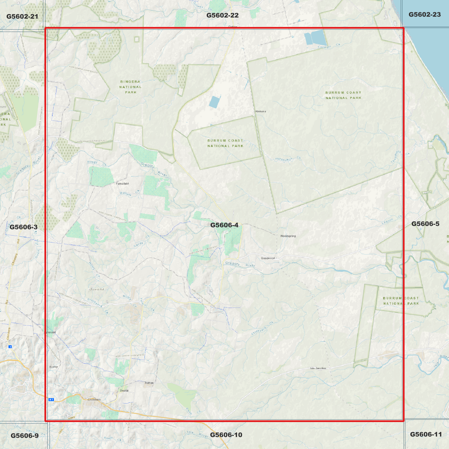 Childers 1m Digital Elevation Model (G5606-4)