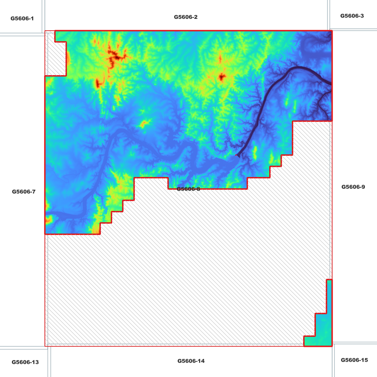 Lake Paradise 1m Digital Elevation Model (G5606-8)