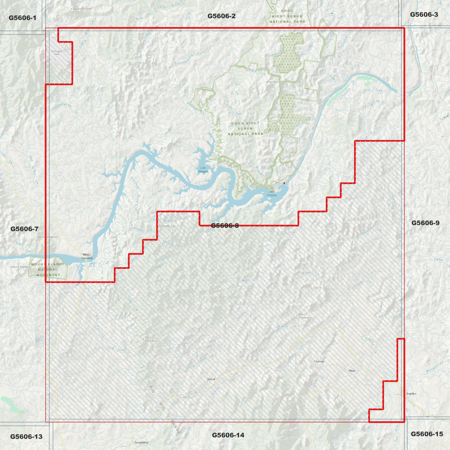 Lake Paradise 1m Digital Elevation Model (G5606-8)