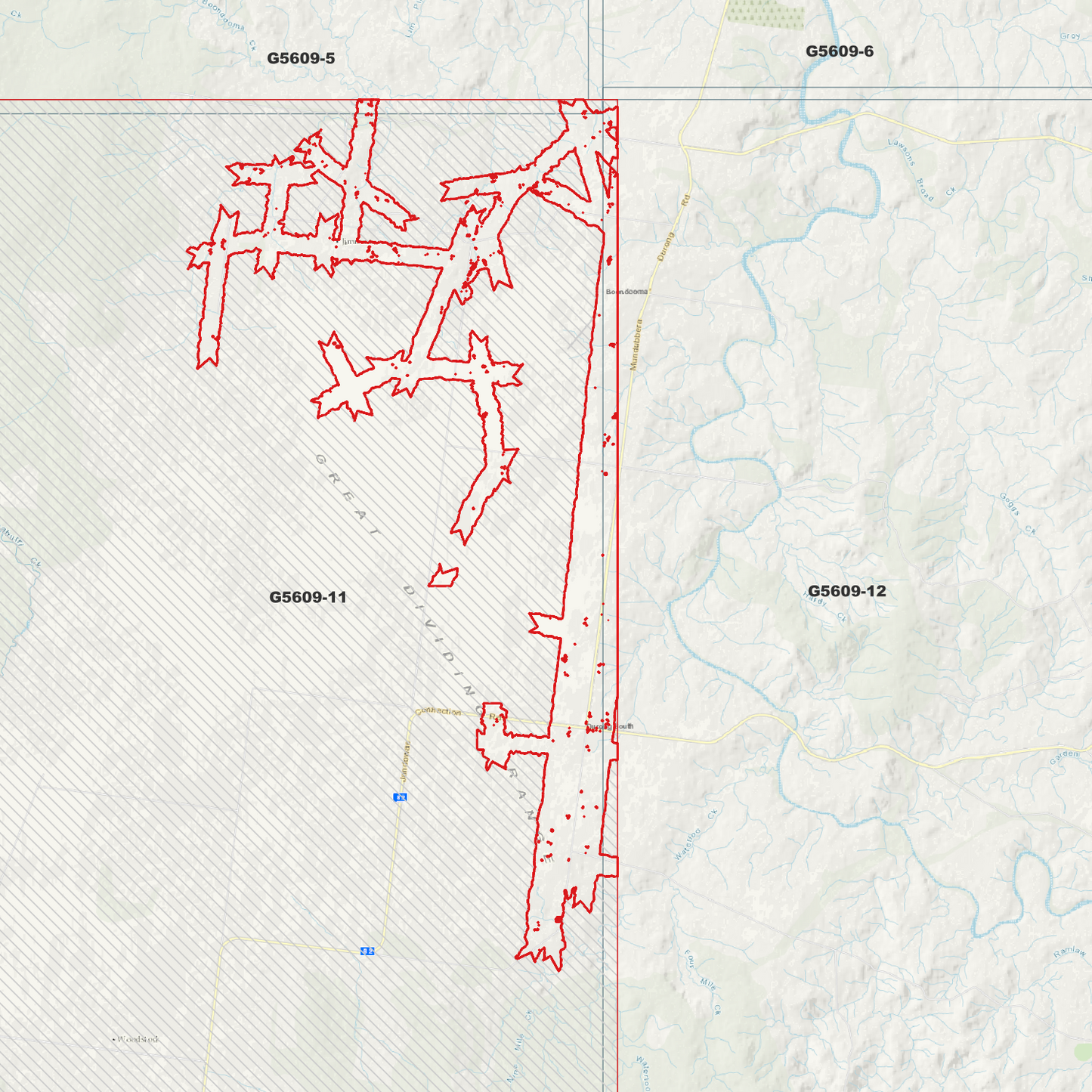Burra Burri 1m Digital Elevation Model (G5609-11)