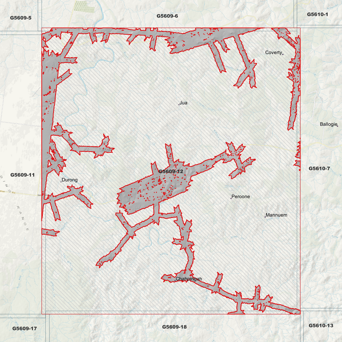 Chahpingah 1m Digital Elevation Model (G5609-12)