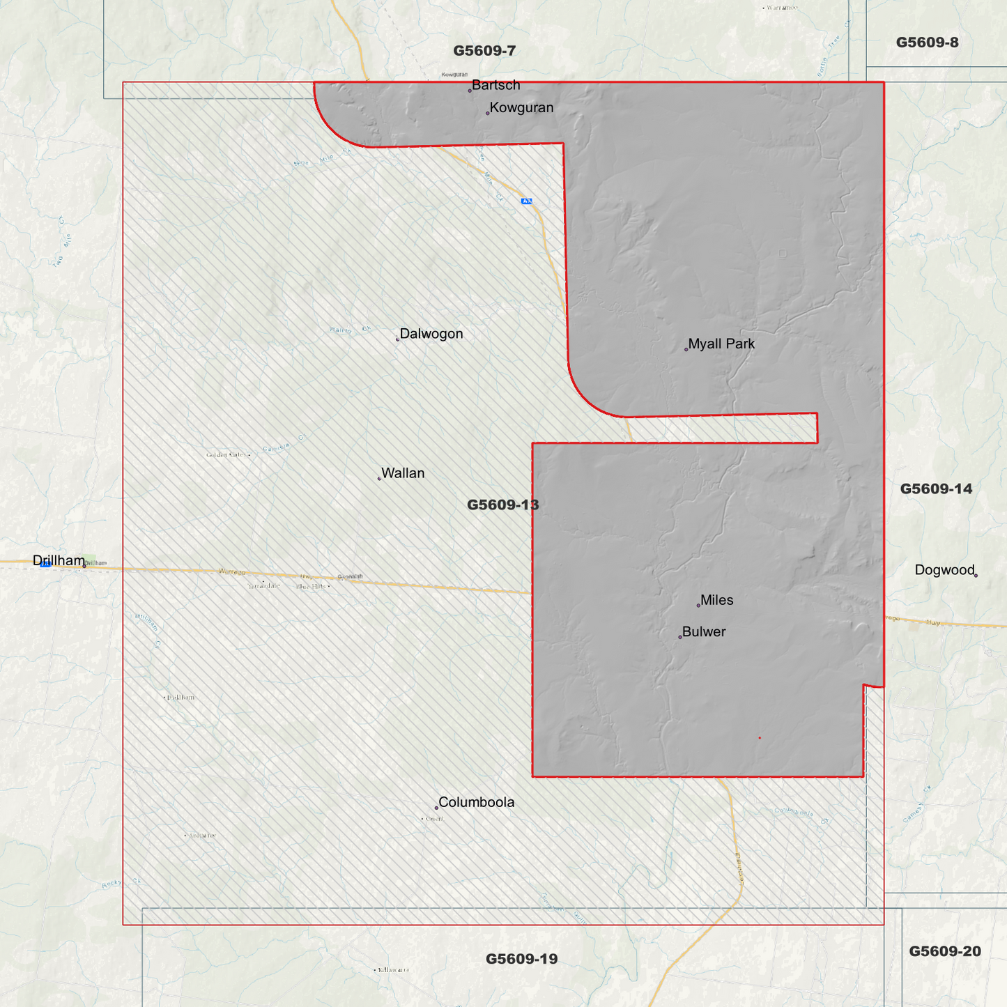 Miles 1m Digital Elevation Model (G5609-13)