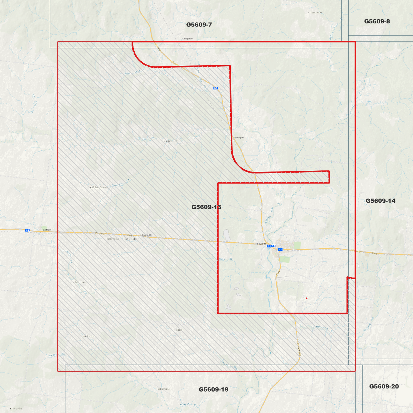 Miles 1m Digital Elevation Model (G5609-13)