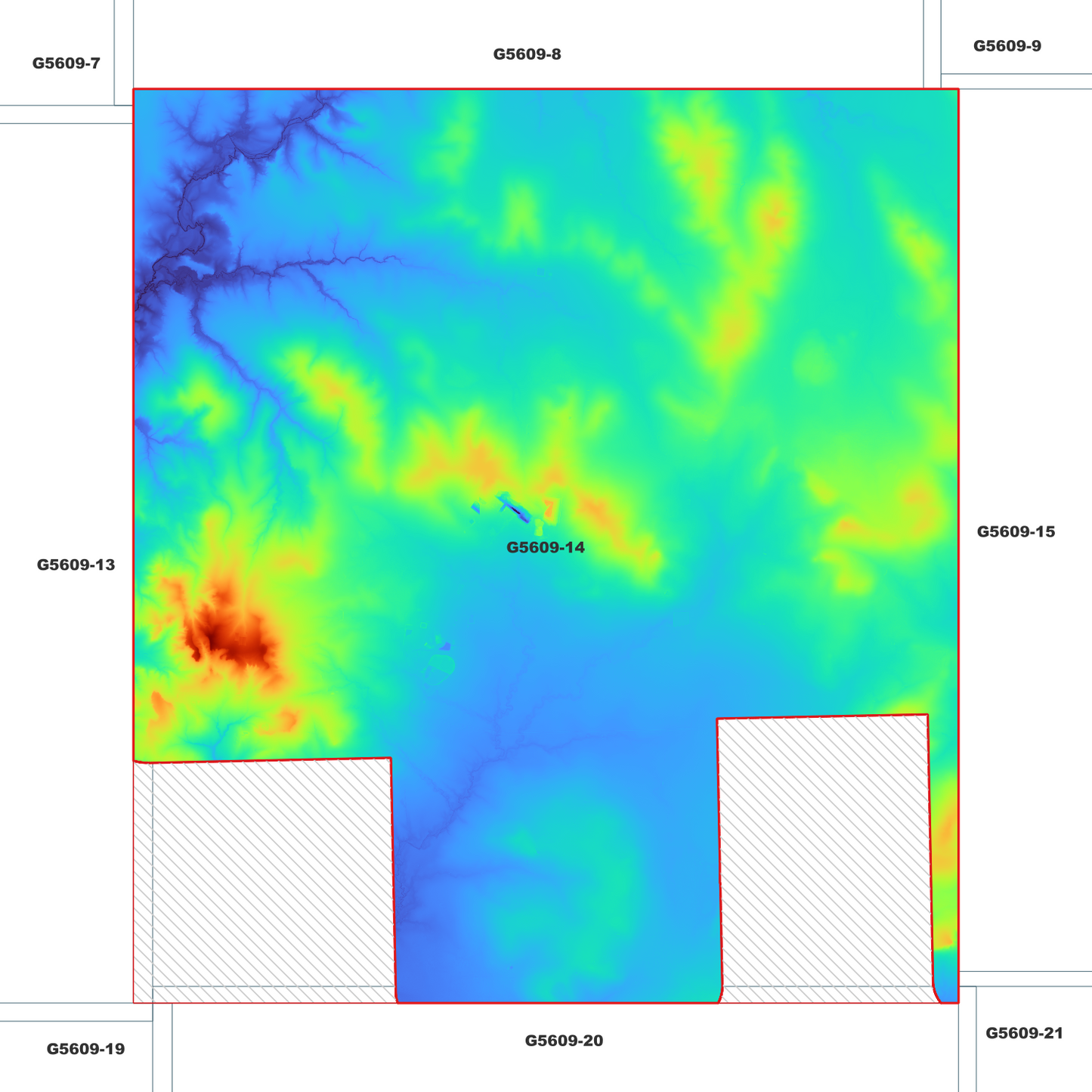 Columboola 1m Digital Elevation Model (G5609-14)