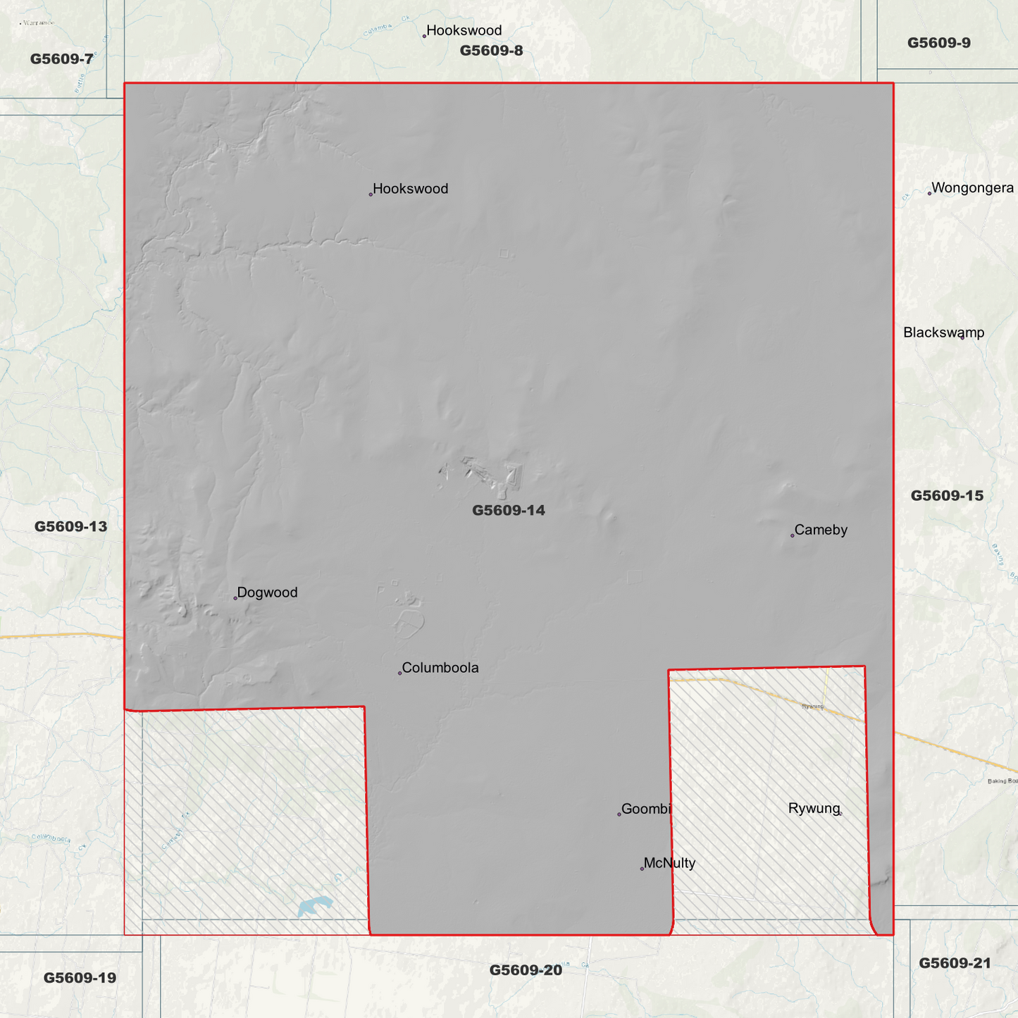 Columboola 1m Digital Elevation Model (G5609-14)