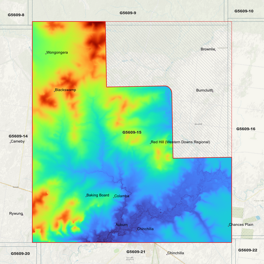 Chinchilla 1m Digital Elevation Model (G5609-15)