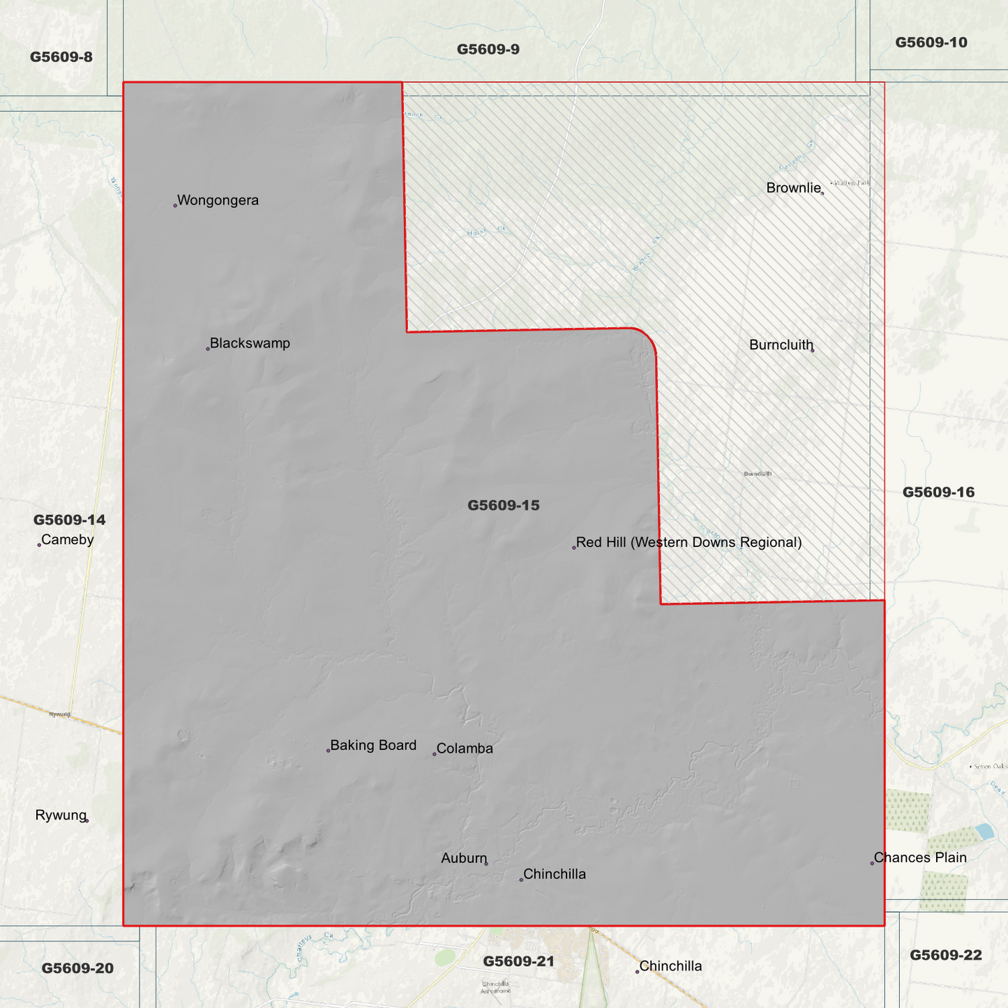 Chinchilla 1m Digital Elevation Model (G5609-15)