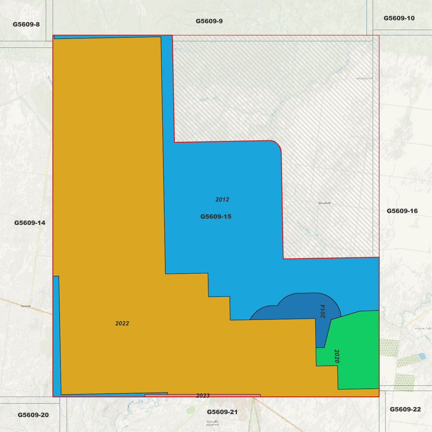 Chinchilla 1m Digital Elevation Model (G5609-15)