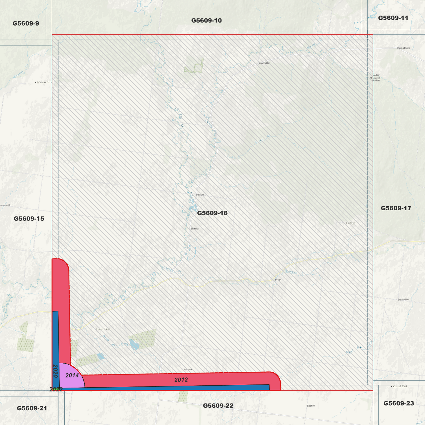 Canaga 1m Digital Elevation Model (G5609-16)