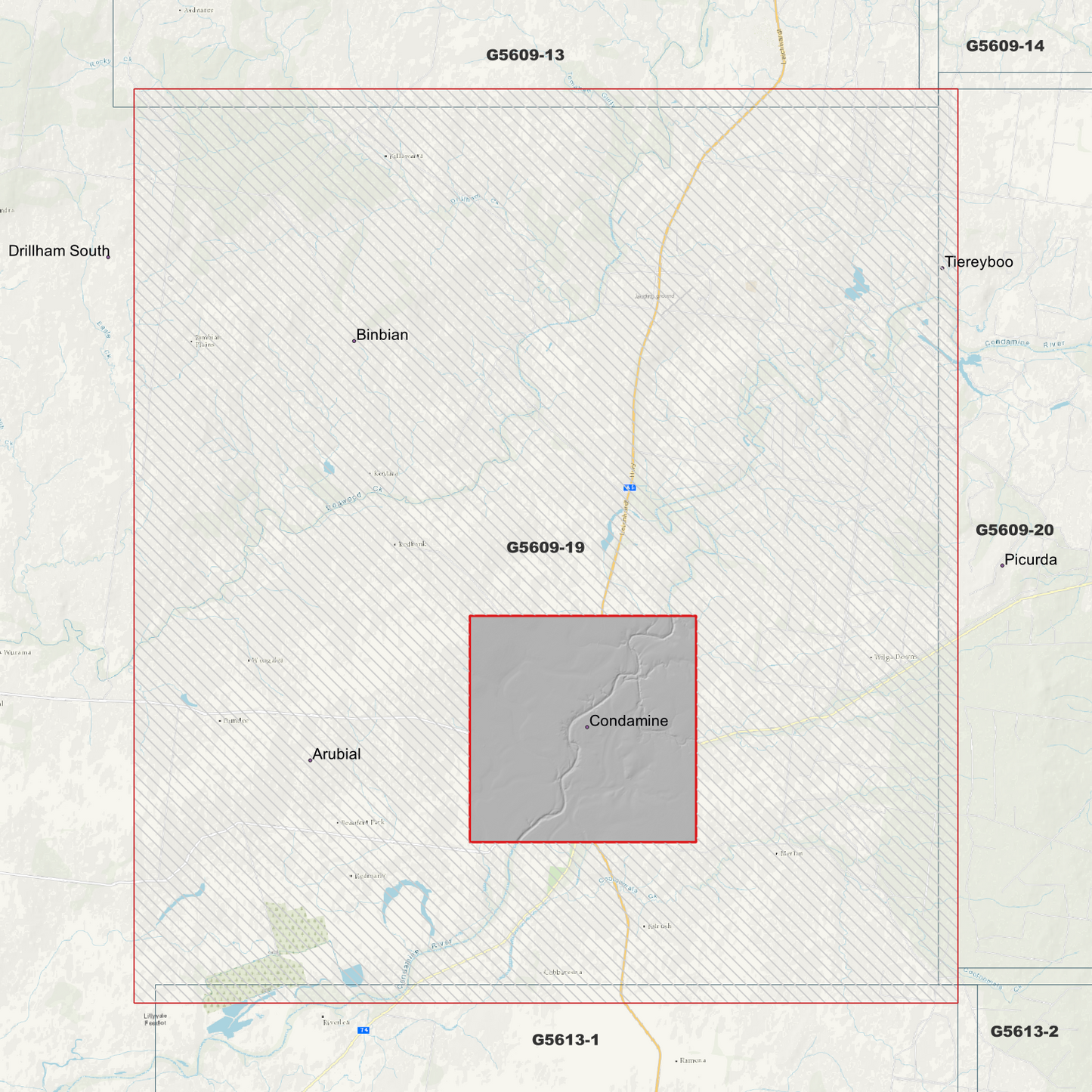 Condamine 1m Digital Elevation Model (G5609-19)
