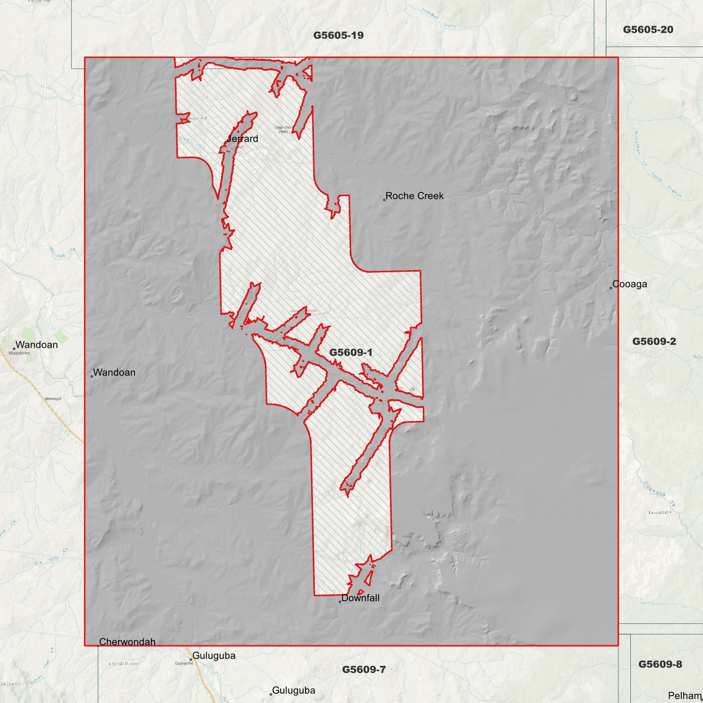 Roche Creek 1m Digital Elevation Model (G5609-1)