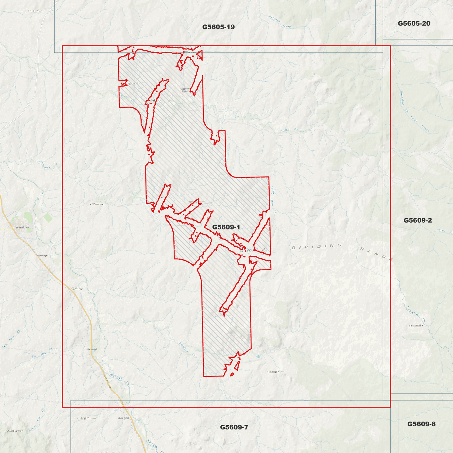 Roche Creek 1m Digital Elevation Model (G5609-1)