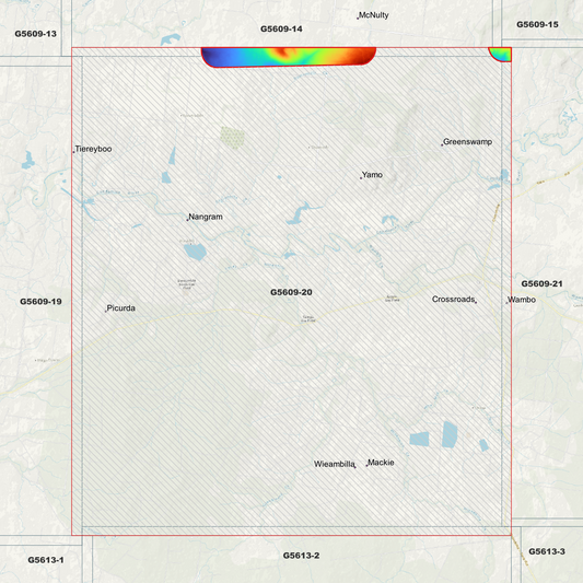 Wieambilla 1m Digital Elevation Model (G5609-20)