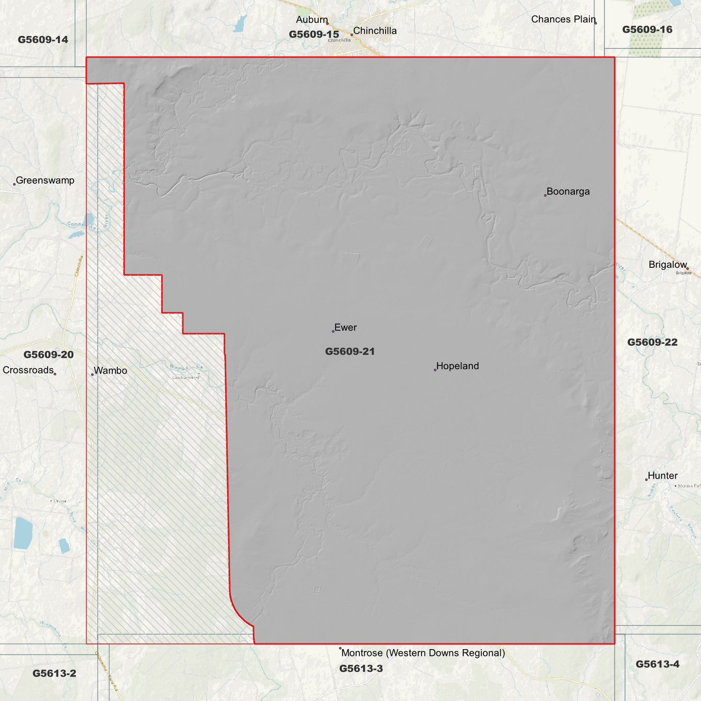 Hopeland 1m Digital Elevation Model (G5609-21)