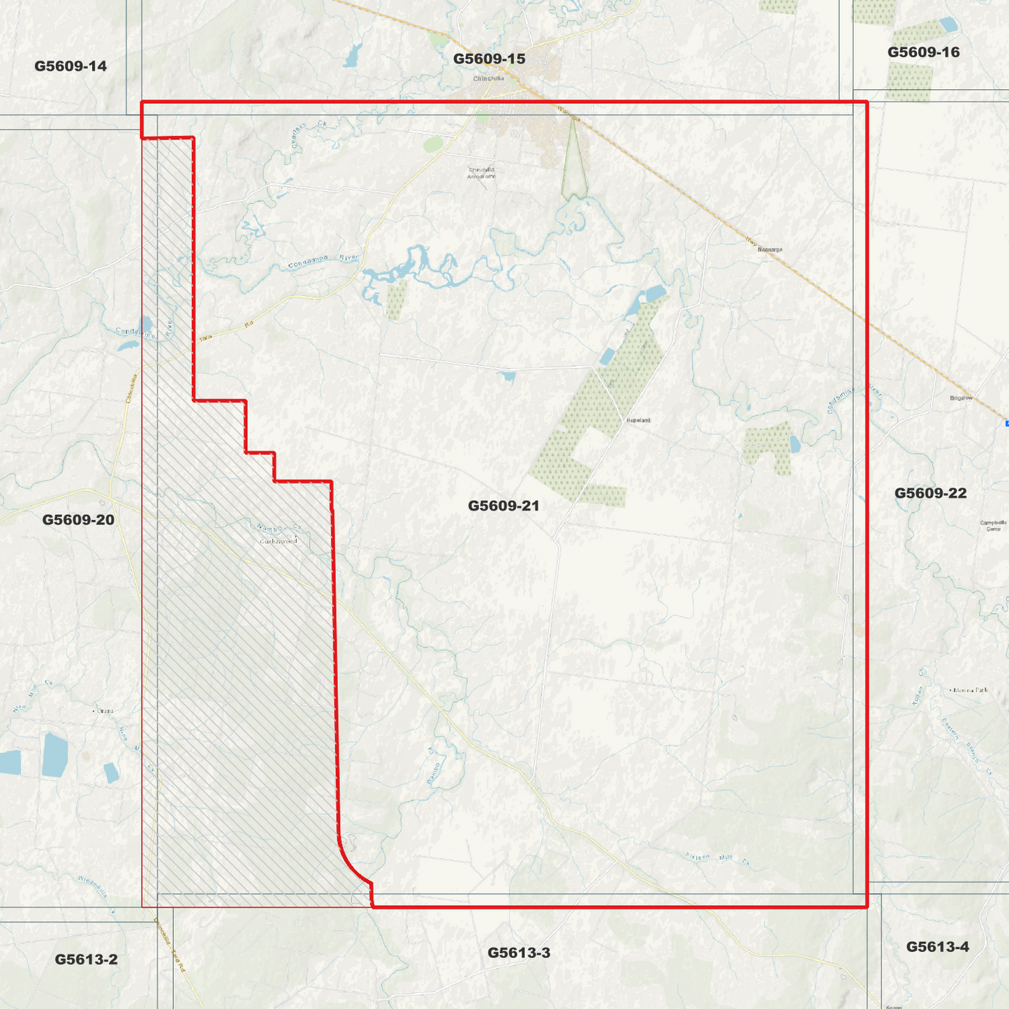 Hopeland 1m Digital Elevation Model (G5609-21)