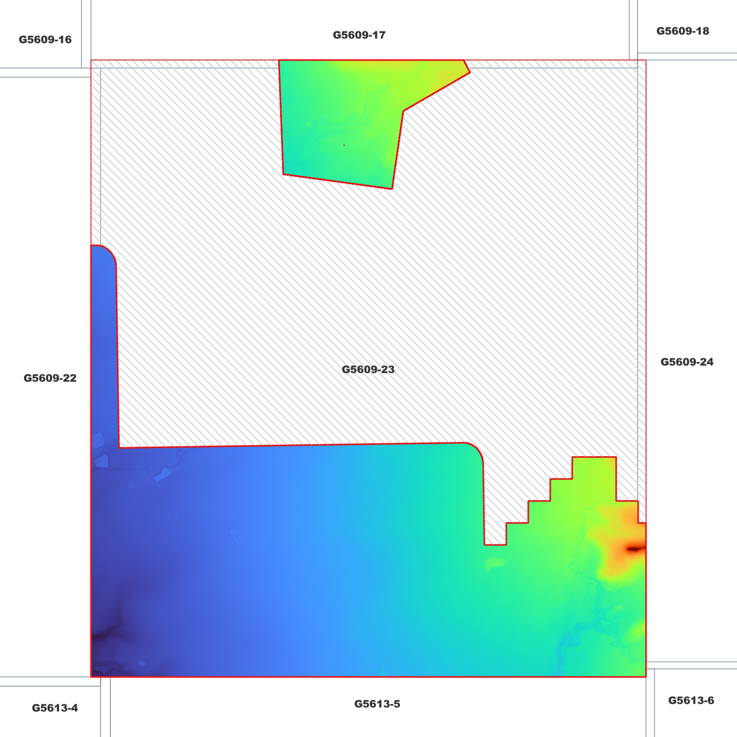Jandowae 1m Digital Elevation Model (G5609-23)