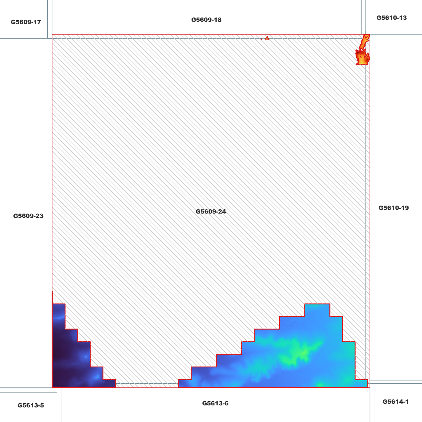 Bell 1m Digital Elevation Model (G5609-24)