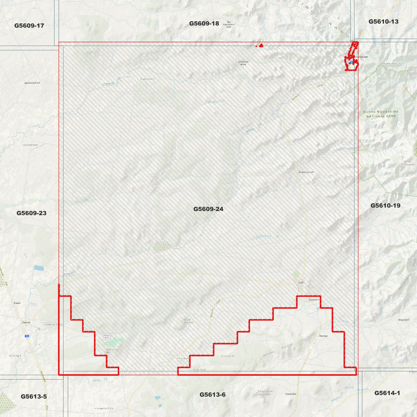 Bell 1m Digital Elevation Model (G5609-24)