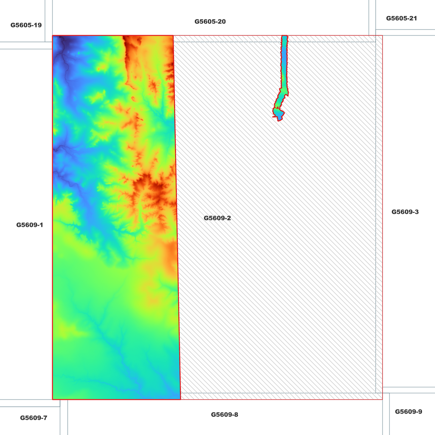 Kroombit 1m Digital Elevation Model (G5609-2)