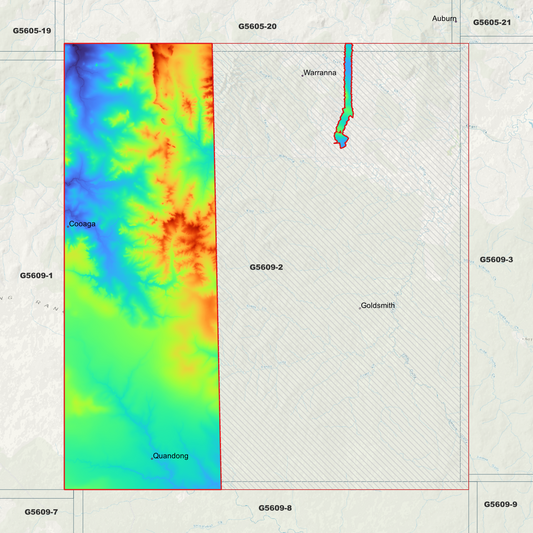 Kroombit 1m Digital Elevation Model (G5609-2)